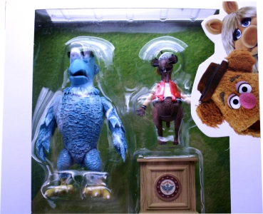 Muppet Show (Muppets Select) Collectable Action Figures: Sam the Eagle & Rizzo the Rat von Diamond